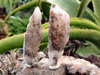 Natural Drusy Quartz Coated Calcite Pseudomorph Specimens x 20 From Alberts Mountain, Lesotho - Toprock Gemstones and Minerals 