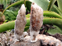 Natural Drusy Quartz Coated Calcite Pseudomorph Specimens x 20 From Alberts Mountain, Lesotho - Toprock Gemstones and Minerals 