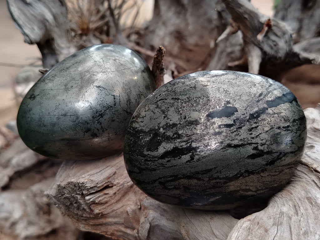 Polished Pharaoh Stone Palm Stones x 6 From Zimbabwe - Toprock Gemstones and Minerals 
