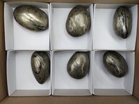 Polished Pharaoh Stone Palm Stones x 6 From Zimbabwe - Toprock Gemstones and Minerals 