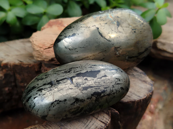 Polished Pharaoh Stone Palm Stones x 6 From Zimbabwe - Toprock Gemstones and Minerals 