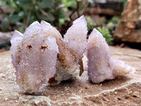 Natural Amethyst Spirit Quartz Clusters x 24 From Boekenhouthoek, South Africa