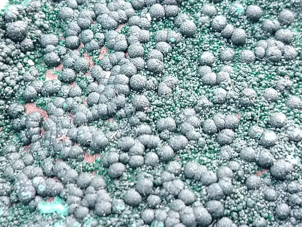 Natural Botryoidal Malachite Specimens x 6 From Congo - Toprock Gemstones and Minerals 