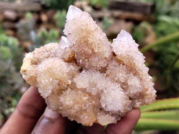 Natural Amethyst Spirit Quartz Clusters x 6 From Boekenhouthoek, South Africa