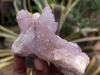 Natural Amethyst Spirit Quartz Clusters x 6 From Boekenhouthoek, South Africa