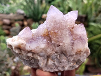 Natural Amethyst Spirit Quartz Clusters x 6 From Boekenhouthoek, South Africa
