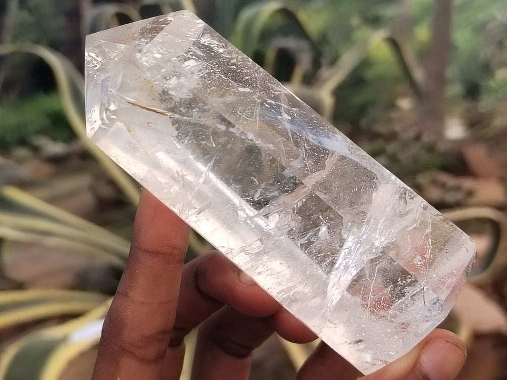 Polished Clear Quartz Crystals x 6 From Madagascar - Toprock Gemstones and Minerals 