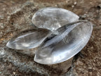 Polished Clear Quartz "Angel Tears" Pendant Pieces x 40 From Madagascar - Toprock Gemstones and Minerals 