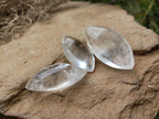 Polished Clear Quartz "Angel Tears" Pendant Pieces x 40 From Madagascar - Toprock Gemstones and Minerals 