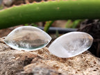 Polished Clear Quartz "Angel Tears" Pendant Pieces x 40 From Madagascar - Toprock Gemstones and Minerals 