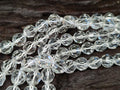 Polished Quartz Crystal Faceted Bead Necklace - Sold Per Item - From Madagascar - Toprock Gemstones and Minerals 