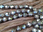 Polished Hematite Faceted Bead Necklace - sold per item- From China - Toprock Gemstones and Minerals 
