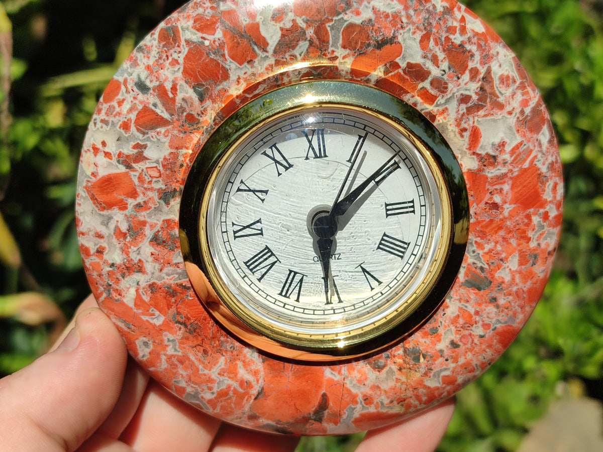 Polished Brecciated Jasper Alarm Clock - Sold Per Item - From South Africa - Toprock Gemstones and Minerals 