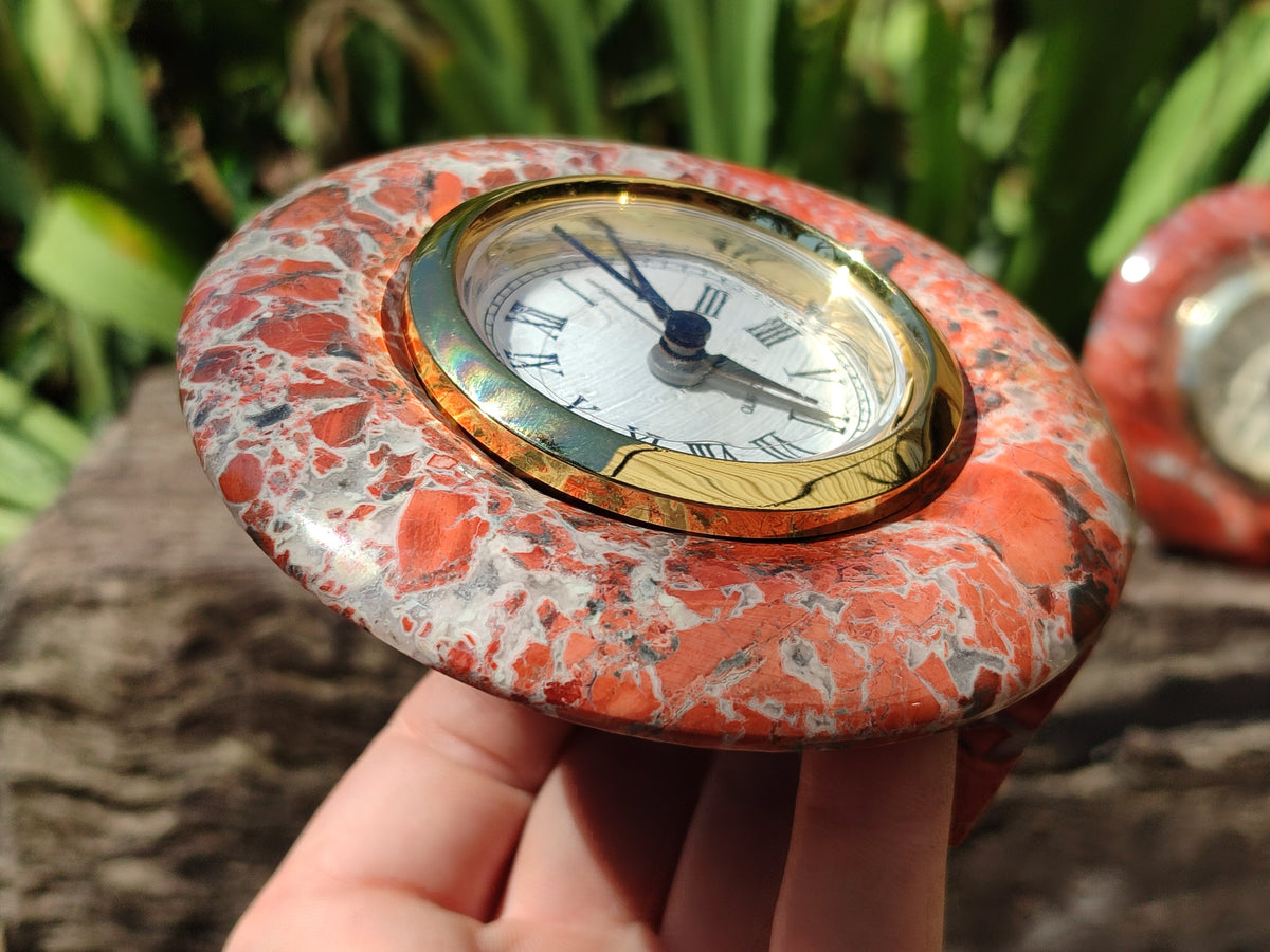 Polished Brecciated Jasper Alarm Clock - Sold Per Item - From South Africa - Toprock Gemstones and Minerals 