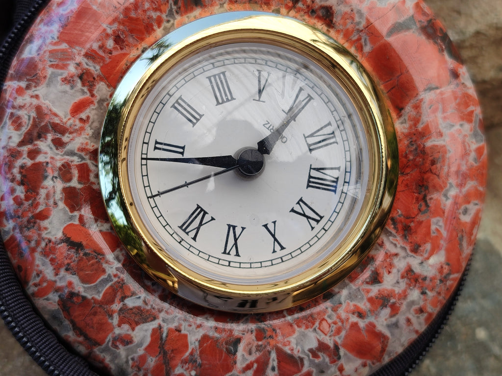 Polished Brecciated Jasper Alarm Clock - Sold Per Item - From South Africa - Toprock Gemstones and Minerals 