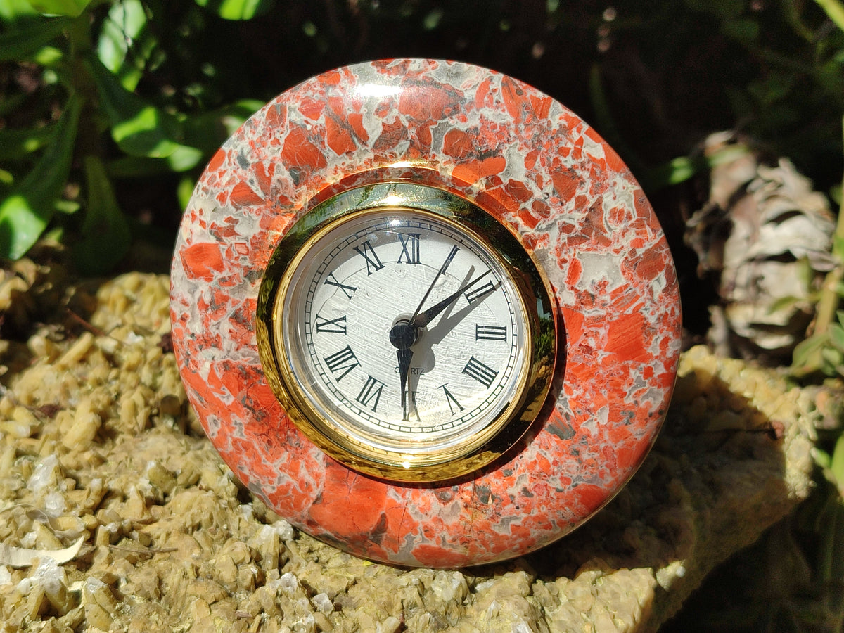 Polished Brecciated Jasper Alarm Clock - Sold Per Item - From South Africa - Toprock Gemstones and Minerals 