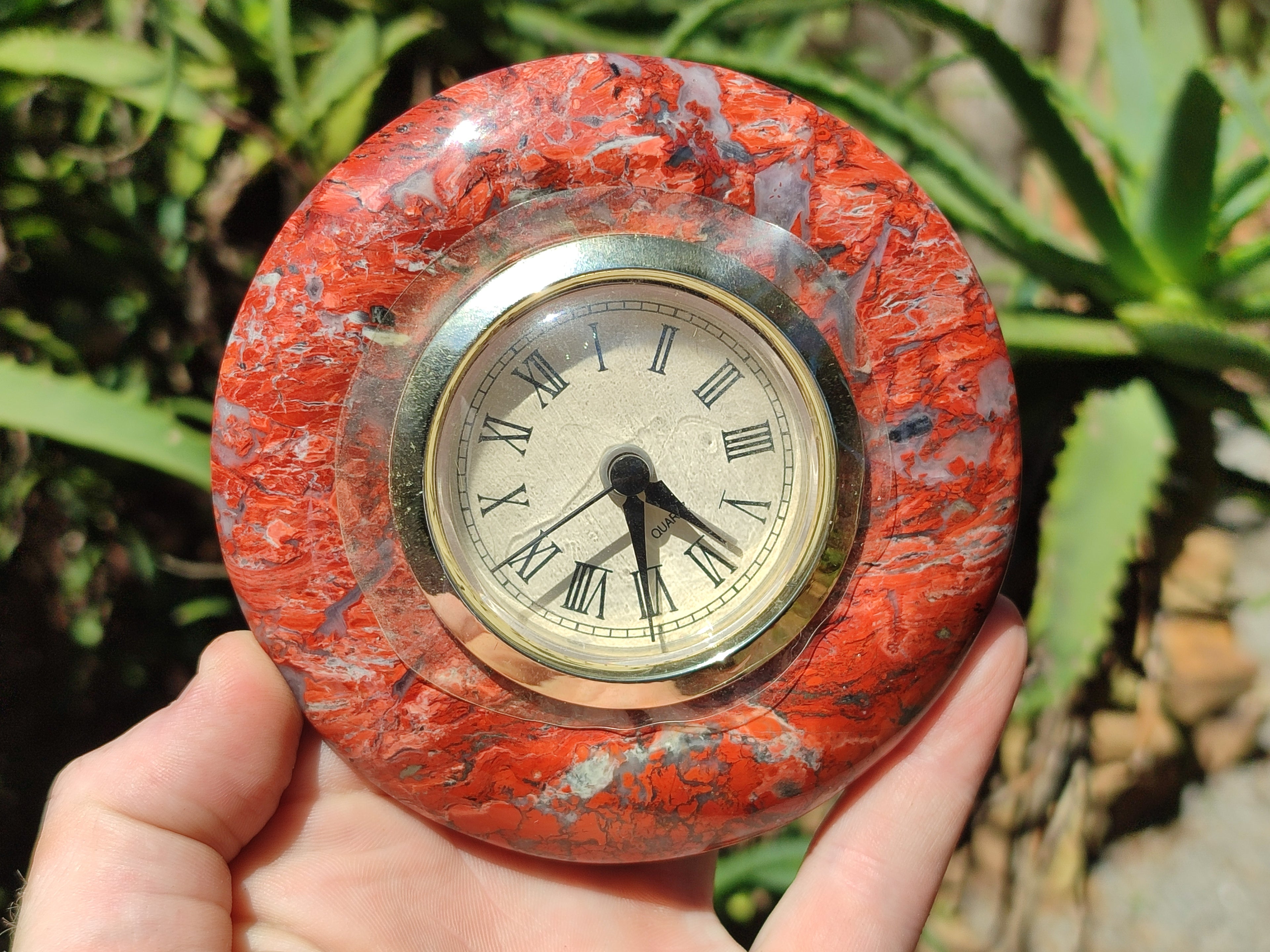 Polished Brecciated Jasper Alarm Clock - Sold Per Item - From South Africa - Toprock Gemstones and Minerals 