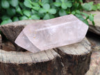 Polished Double Terminated Rose Quartz Points x 12 From Ambatondrazaka, Madagascar - Toprock Gemstones and Minerals 