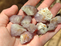 Natural Amethyst Spirit Quartz Crystals x 70 From Boekenhouthoek, South Africa