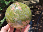 Polished Unakite Sphere x 1 From South Africa - Toprock Gemstones and Minerals 