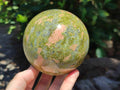 Polished Unakite Sphere x 1 From South Africa - Toprock Gemstones and Minerals 
