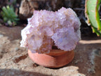 Natural Amethyst Spirit Quartz Clusters x 6 From Boekenhouthoek, South Africa - Toprock Gemstones and Minerals 