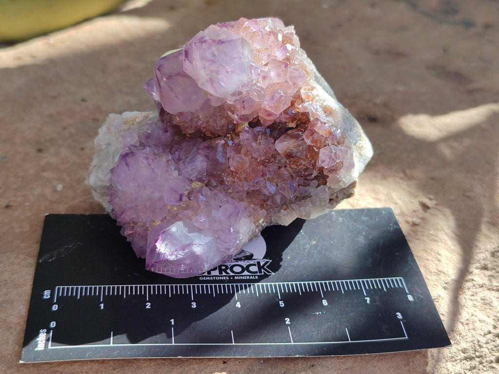 Natural Amethyst Spirit Quartz Clusters x 6 From Boekenhouthoek, South Africa - Toprock Gemstones and Minerals 