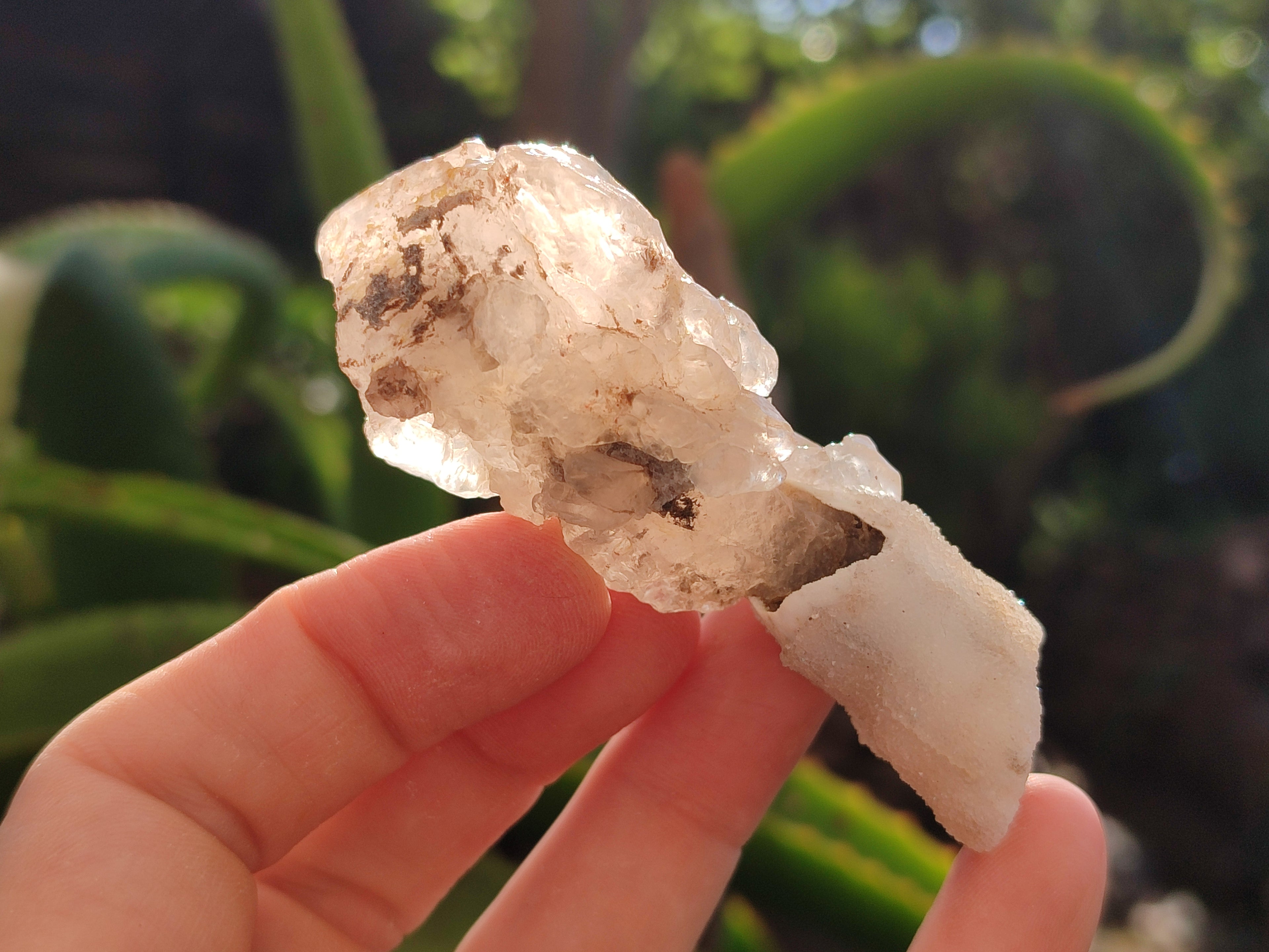Natural Drusy Quartz Coated Calcite Pseudomorph Specimens x 12 From Alberts Mountain, Lesotho - Toprock Gemstones and Minerals 