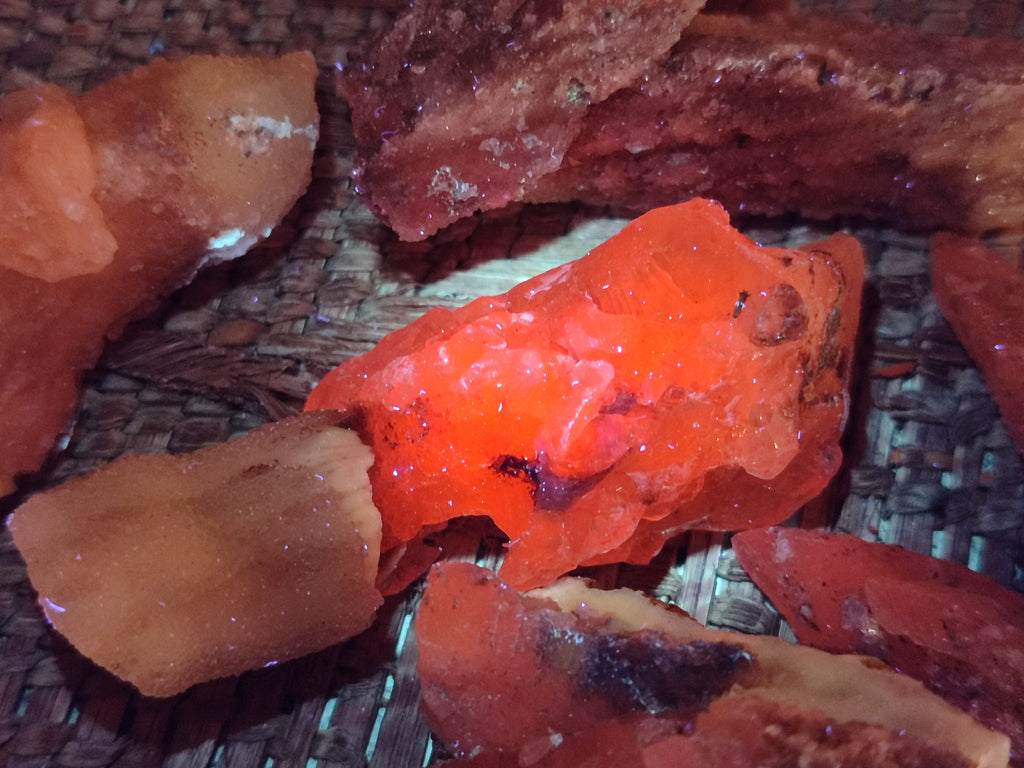 Natural Drusy Quartz Coated Calcite Pseudomorph Specimens x 12 From Alberts Mountain, Lesotho - Toprock Gemstones and Minerals 