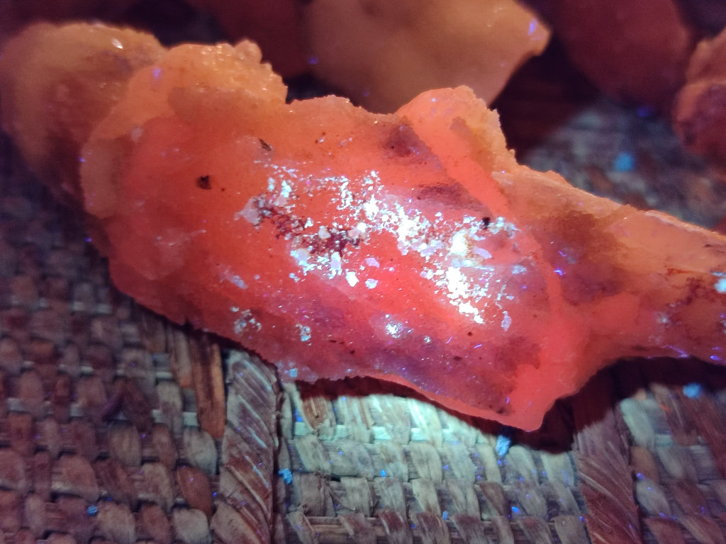 Natural Drusy Quartz Coated Calcite Pseudomorph Specimens x 12 From Alberts Mountain, Lesotho - Toprock Gemstones and Minerals 