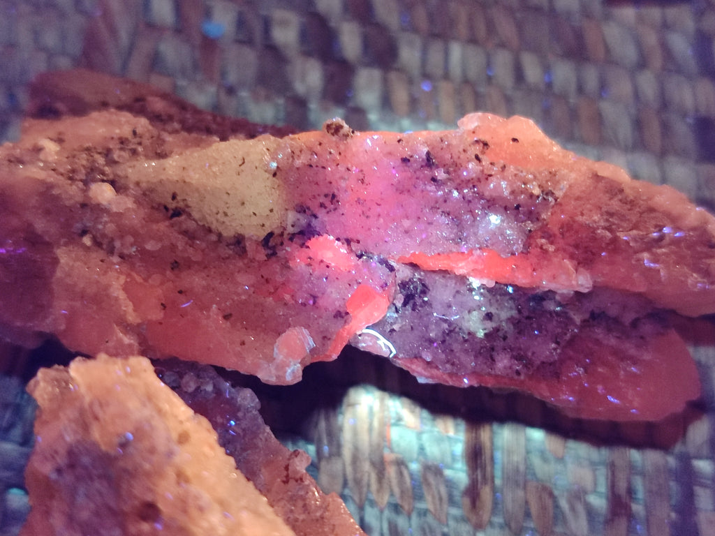 Natural Drusy Quartz Coated Calcite Pseudomorph Specimens x 12 From Alberts Mountain, Lesotho - Toprock Gemstones and Minerals 