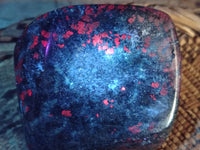 Polished Ruby Corundum In Chrome Verdite Standing Free Forms x 3 From Zimbabwe - Toprock Gemstones and Minerals 
