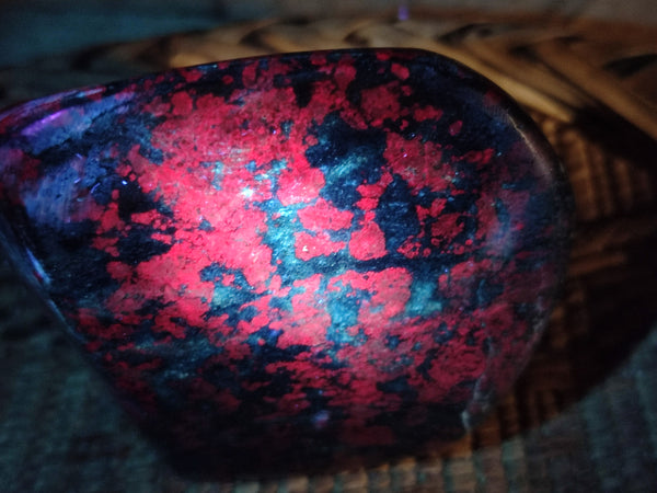 Polished Ruby Corundum In Chrome Verdite Standing Free Forms x 3 From Zimbabwe - Toprock Gemstones and Minerals 