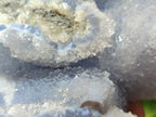 Natural Blue Lace Agate Geode Specimens x 3 From Nsanje, Malawi - Toprock Gemstones and Minerals 