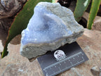 Natural Blue Lace Agate Geode Specimens x 3 From Nsanje, Malawi - Toprock Gemstones and Minerals 