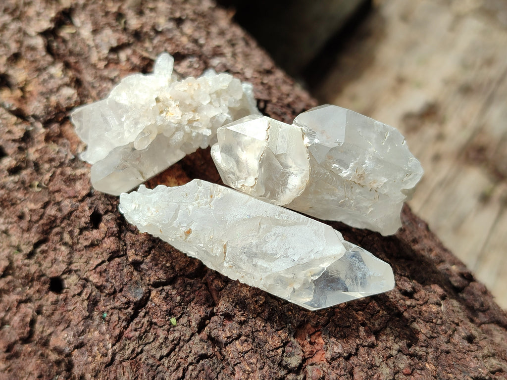 Natural Quartz Crystals x 70 From Mpika, Zambia - Toprock Gemstones and Minerals 