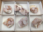 Natural Amethyst Spirit Quartz Clusters x 6 From Boekenhouthoek, South Africa - Toprock Gemstones and Minerals 