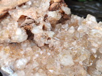 Natural Limonite Quartz Clusters x 2 From Solwezi, Zambia - Toprock Gemstones and Minerals 