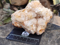 Natural Limonite Quartz Clusters x 2 From Solwezi, Zambia - Toprock Gemstones and Minerals 
