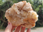 Natural Limonite Quartz Clusters x 2 From Solwezi, Zambia - Toprock Gemstones and Minerals 