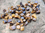 Polished Tigers Eye Tumbled Stones - sold per kg - From South Africa - Toprock Gemstones and Minerals 