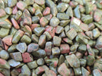 Polished Unakite Tumbled Stones - sold per kg - From South Africa - Toprock Gemstones and Minerals 