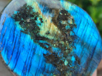 Polished Labradorite Standing Free Forms x 3 From Tulear, Madagascar - Toprock Gemstones and Minerals 