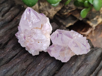 Natural Amethyst Spirit Quartz Clusters x 24 From Boekenhouthoek, South Africa