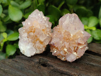 Natural Amethyst Spirit Quartz Clusters x 24 From Boekenhouthoek, South Africa