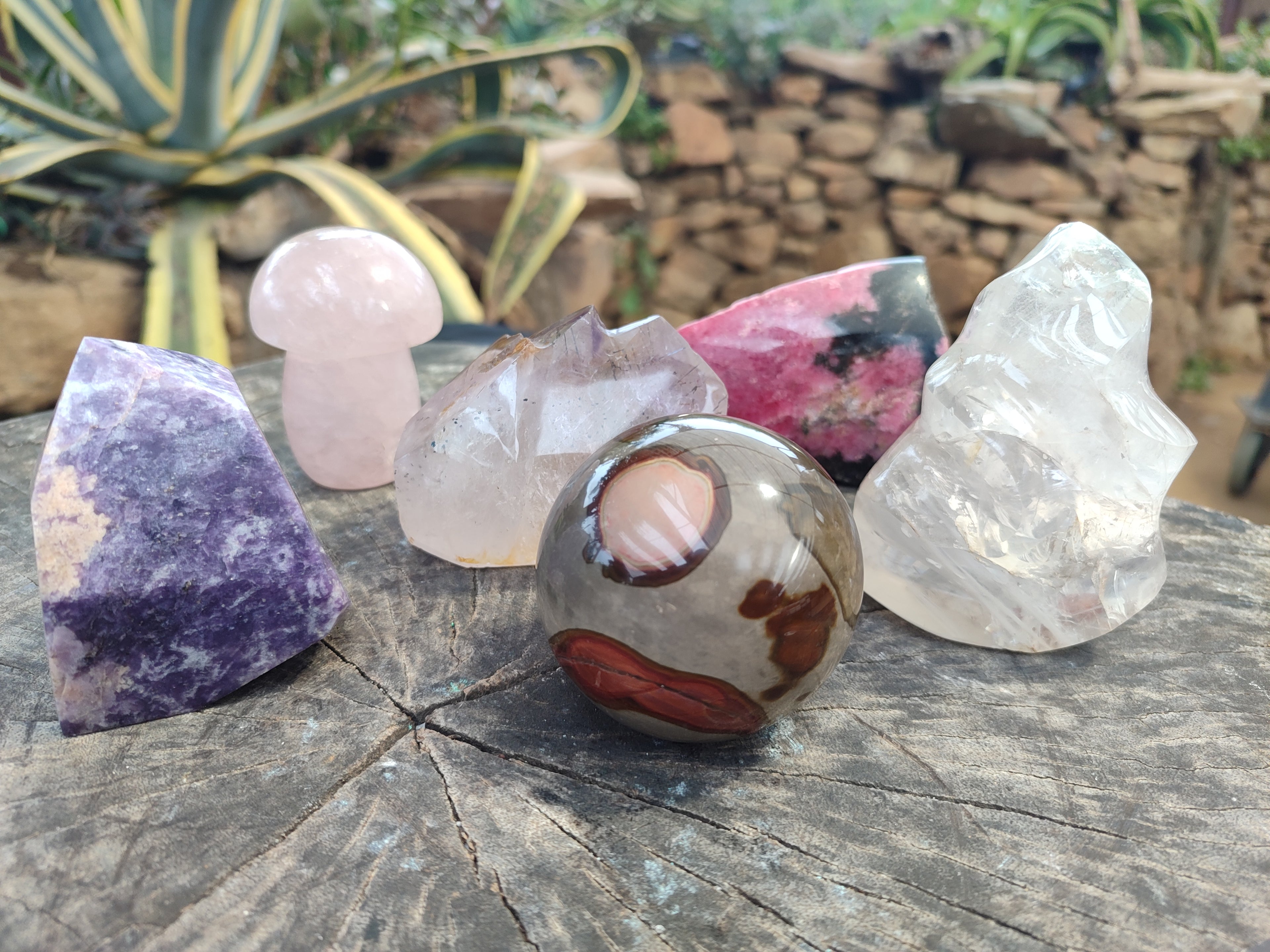 Polished Assortment Of Retail Items x 6 From Madagascar - Toprock Gemstones and Minerals 