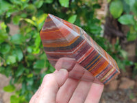 Polished Banded Tiger Iron Jasper Points x 3 From Northern Cape, South Africa - Toprock Gemstones and Minerals 
