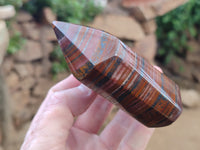 Polished Banded Tiger Iron Jasper Points x 3 From Northern Cape, South Africa - Toprock Gemstones and Minerals 