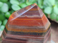 Polished Banded Tiger Iron Jasper Points x 3 From Northern Cape, South Africa - Toprock Gemstones and Minerals 