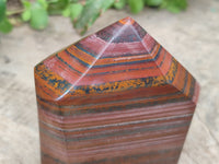 Polished Banded Tiger Iron Jasper Points x 3 From Northern Cape, South Africa - Toprock Gemstones and Minerals 